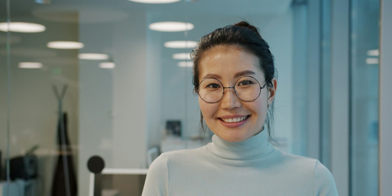 Confident operations manager in an office